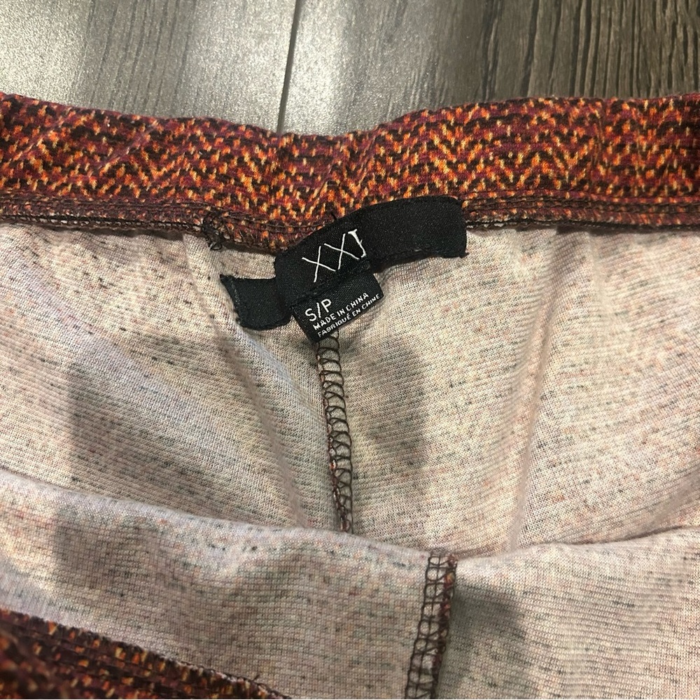 Forever 21 Brown Flare Pants with Vintage Charm - Picture 3 of 7
